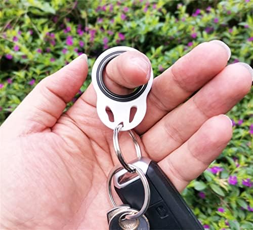 ספינר מחזיק מפתחות של Saikoowa, מחזיק מפתחות לקשקש, מחזיק מפתחות ספינר למפתחות, צעצוע טבעת לקשקש,