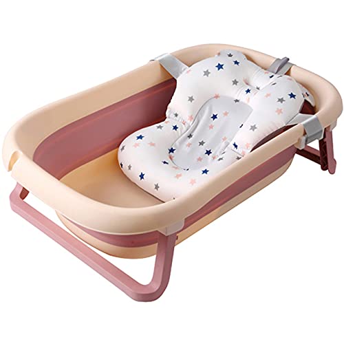 אמבטיה לתינוקות BBSUN מתקפלת אמבטיה תינוקות מגילוד לפעוטות אמבטיה נסיעות ניידת אמבטיה רב-פונקציונלית