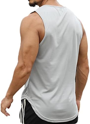 גברים של ריצה שרירים גופייה לגברים כושר כושר אימון ללא שרוולים חולצות לנשימה אימון פיתוח גוף וסטים