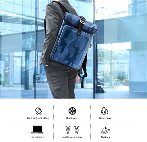 תרמיל מחשב נייד סמאטרי עסקי, תיק מחשב נייד לטיולים בגודל 14-16 אינץ 'מקבוק פרו 2021/13 אינץ