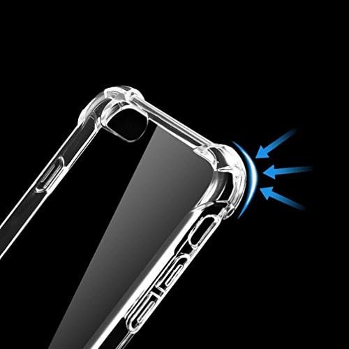 iPhone 8 Plus Case iPhone 7 פלוס מארז אטום הלם גמיש TPU פגוש אנטי-סקרט רזה מכסה אחורי מגן לאפלא iPhone 7/8 Plus