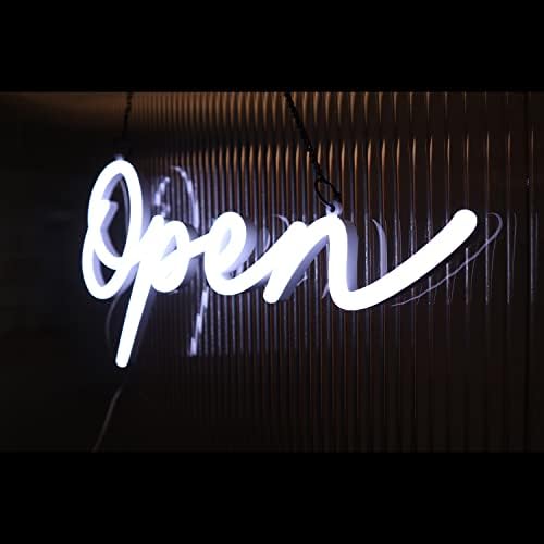 שלט פתוח לעסקים ניאון שלט פתוח למשרד LED שלט פתוח למסעדת חנות הבר LED LED שלט פתוח W/12V מתאם כוח