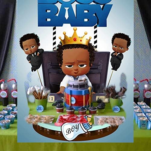 בוס אפריקאי ילד רקע עבור ילד תינוק מקלחת רקע רקע שולחן יום הולדת צילום רקע 7 * 5 רגל