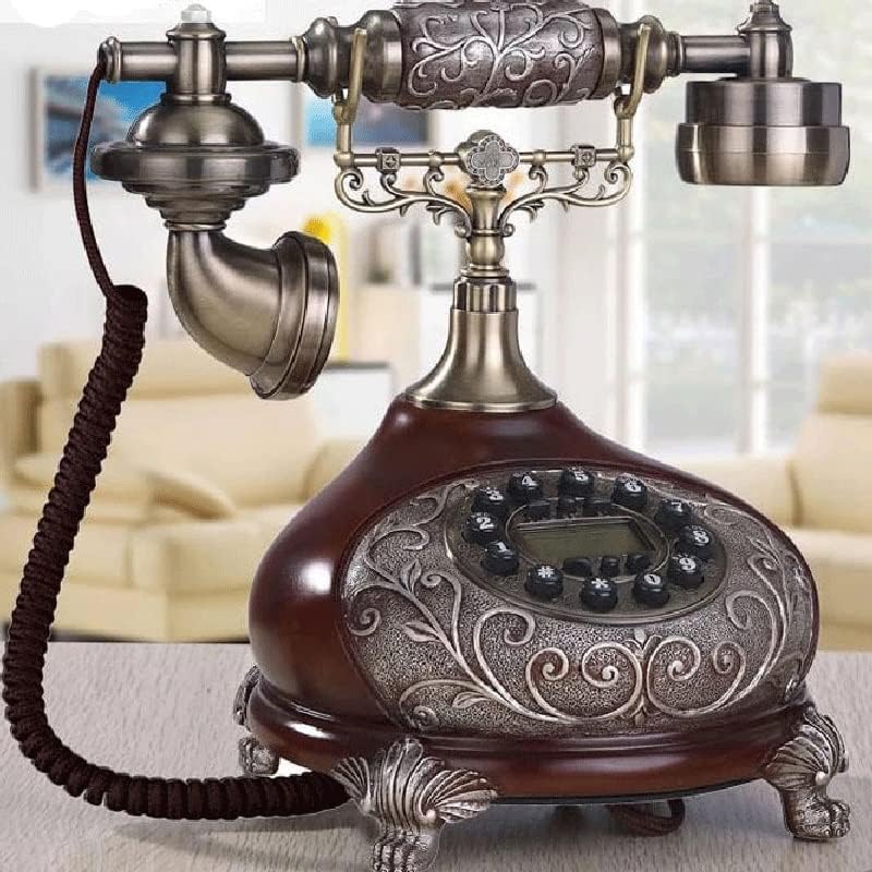 Houkai Vintage Thone Cefine Key חיוג טלפון קווי עתיק למלון בית משרדים עשוי שרף