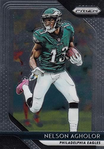 2018 Panini Prizm 42 Nelson Agholor Philadelphia Eagles NFL Football Card