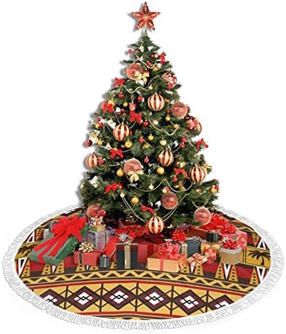 אפריקני שבטי עם עצי דקל חצאיות עץ קישוטי חג המולד, חצאית עץ עונתית עונתית לחג מסיבות חג המולד, כל האירועים