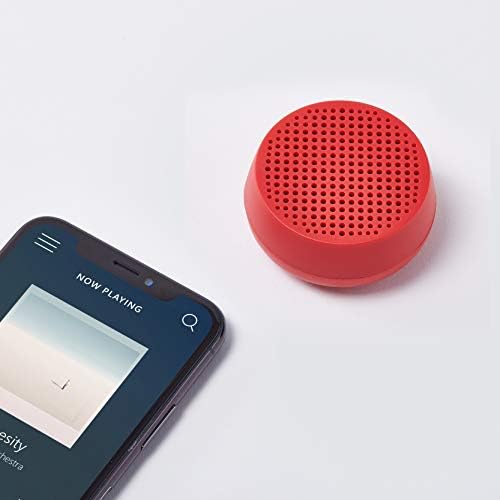 לקסון - רמקול Bluetooth בגודל 3W בכיס - אדום