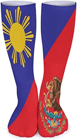 פיליפינים מדגל מקסיקו גרבי צינור גרביים גרביים נושמים גרביים אתלטי נושמים חיצוניים ליוניסקס