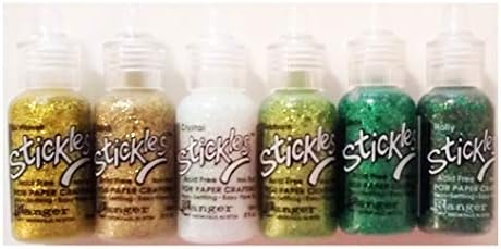 Stickles Ranger Glitter Glitter את צרורות - שישה בקבוקי שישה .5 fl oz