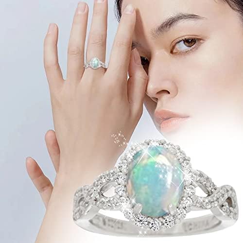 טוב טבעות חצי קולון נירוסטה טבעת חן זהב זירקון טבעת לנשים תכשיטים פופולרי