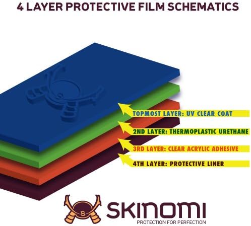 Skinomi פלדה מוברשת גוף מלא עור תואם לסרט Acer Chromebook 11.6 C720p TechSkin Techskin Anti-Bobble