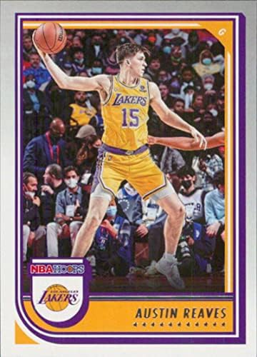 2022-23 Panini NBA Hoops 176 Austin Reaves NM-MT Los Angeles Lakers כרטיס מסחר בכדורסל NBA