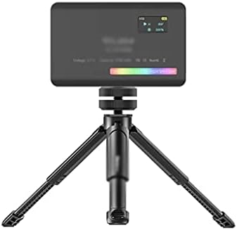 SLSFJLKJ RGB אור וידאו עם מפזר מסך מיני צג מצלמה