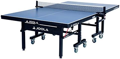 JOOLA Inside - שולחן טניס מקורה שולחן מקורה MDF מקצועי עם מהדק מהיר פינג פונג רשת ופוסט סט - הרכבה קלה של