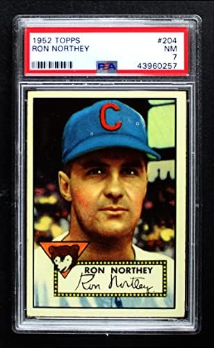 1952 Topps 204 Ron Northey Chicago Cubs PSA PSA 7.00 Cubs