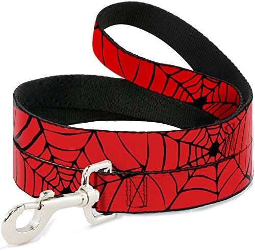 כלב רצועה קורי עכביש אדום שחור 6 רגליים ארוך 1.5 אינץ רחב