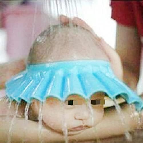 טירוור כובע מקלחת לתינוק כובע רחצה מתכוונן לילדים רכים תינוקות שמפו שמפו כובע מקלחת ילדים ראש אל כובע