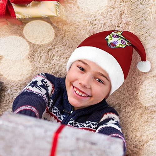 אתני שבטי כלב ראש חג המולד כובע אישית סנטה כובע מצחיק חג המולד קישוטים