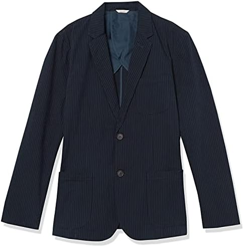 GoodThreads גברים רזים של Seersucker Blazer