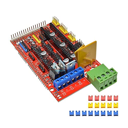 רמפות צבעוניות 1.4 מדפסת תלת מימד לוח מדפסת בקרת מדפסת Reprap Ramps Ramps Prusa עבור Arduino