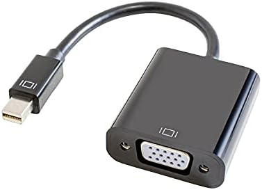 GOPPA GP-MDPV15H/K MINI DISPLAYPORT VGA Converter מתאם, 5.9 אינץ ', שחור