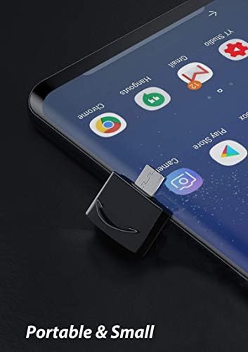 USB C נקבה ל- USB מתאם זכר תואם ל- Samsung Galaxy Note 10 עבור OTG עם מטען Type-C. השתמש במכשירי הרחבה כמו מקלדת,