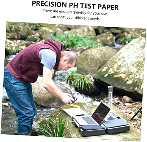 Ultechnovo 10 חבילות ניסוי חומרים מתכלים צמחי בתים בתוך הבית חי בחינה גיליון נייר מבחן גיליון pH