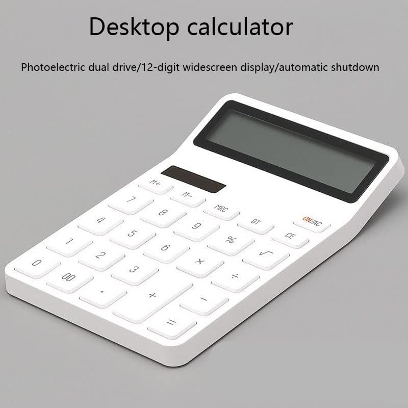 מחשבון שולחן עבודה שולחן עבודה של Ganfanren מחשבון סוללה סוללה חוסך אנרגיה מחשבון עמיד מחשבון רגיש