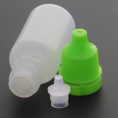 בטומשין 50 יחידות 10 בקבוקי פלסטיק נשירים, בקבוקון פה דק של טפטפת נוזלית בעין נוזלית סחיטה, בקבוק שקוף לאחסון חותם