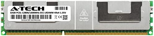 זיכרון זיכרון A-Tech 32GB עבור SuperMicro SYS-6037B-DE2R16L-DDR3L 1600MHz PC3-12800 עומס ECC מופחת LRDIMM
