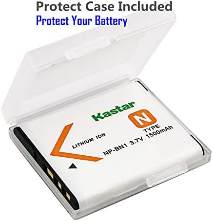 KASTAR NP-BN1 LTD2 מחליף מטען סוללות USB עבור SONY NP-BN1, סוג N N, Sony BC-CSN, BC-CSNB מטען, Sony