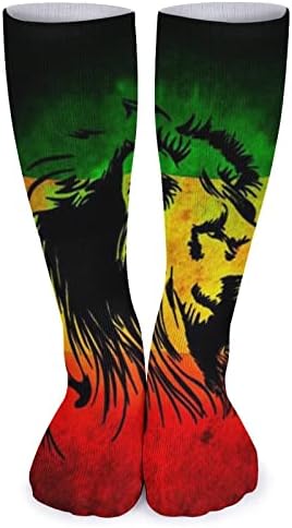 גרבי צינור של Rastafari Lion גרביים גרביים נושמים גרביים אתלטים חיצוניים ליוניסקס