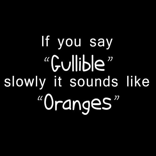 אם אתה אומר שנשמעים נשמעים כמו תפוזים קונדס מצחיק 6 מדבקות מכוניות מדבקות ויניל