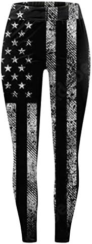 תלבושות ליולדות אתקיה יום העצמאות לנשים אמריקאיות 4 ביולי מכנסי חותלות ליוגה המריצה יוגה פילאטיס כושר