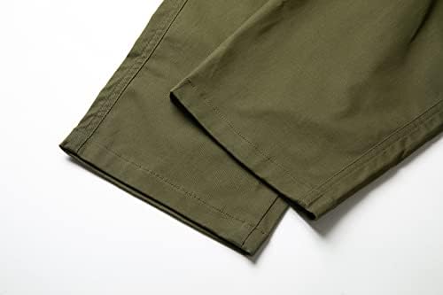 מכנסי מטען לגברים של Aifarld עם כיסים מכנסי טרנינג מכות כותנה מכנסי ספורט ספורטיביים מזדמנים מכנסיים חיצוניים