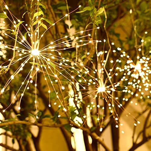 עץ חג המולד של Walbest LED אורות כוכבים, 120/150/180/200 אורות פיות LED LED מסירת מנורה כוכבים