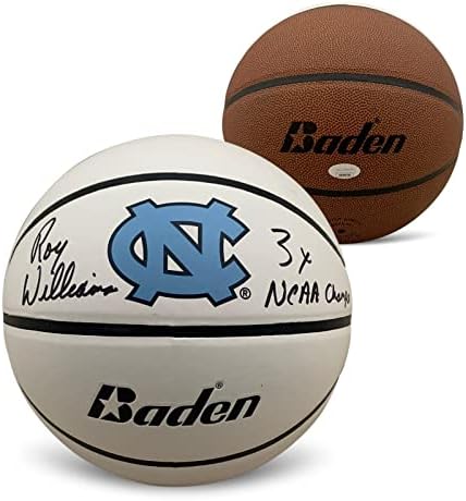 רוי וויליאמס חיצה חתימה צפון קרוליינה טאר העקבים UNC חתום כדורסל JSA COA - כדורסל קולג 'עם חתימה