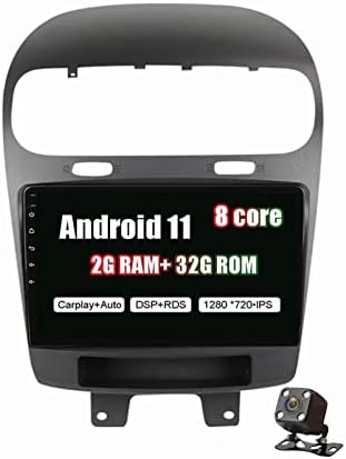 2 DIN CAR סטריאו GPS ניווט Autoradio Android 11 עבור Dodge Drestel