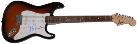 בארי מנילו חתם על חתימה בגודל מלא פנדר סטראטוקסטר גיטרה חשמלית ב/ ג 'יימס ספנס אימות ג' יי. אס.