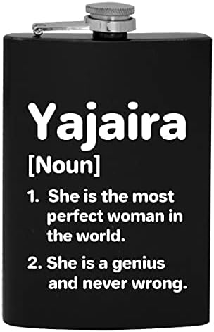 הגדרת יאג ' אירה האישה המושלמת ביותר - בקבוק אלכוהול לשתיית ירך 8 עוז