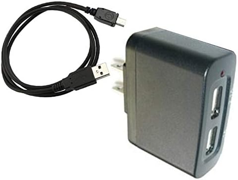 UpBright Micro USB 5V AC/DC Adapter Compatible with EVGA TEGRA Note 7 Quad Core Tegra 4 BLU D534u D535u