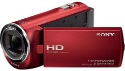 Sony HDR-CX220/B בהגדרה גבוהה בהגדרה מצלמת וידיאו עם LCD בגודל 2.7 אינץ '