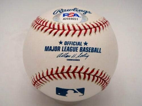 ווילי מייס PSA/DNA חתום על רולינגס MLB בייסבול חתימה מנטה! - כדורי בייסד חתימה