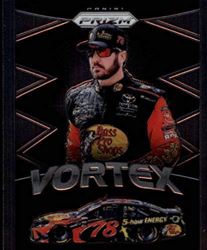 2018 Panini Prizm Vortex 60 Martin Truex Jr. Bass Pro Shops-Tracker סירות/ריהוט שורה מירוץ/טויוטה NASCAR מירוץ