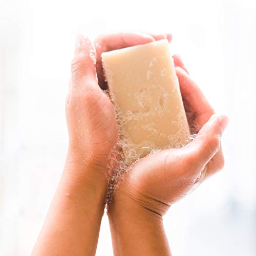 יופי מאת כדור הארץ סבון בר אורגני לגילוח, סבון חמאת שיאה, סבון טבעי, בר סבון אורגני, סבון לפנים,