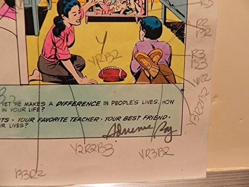 טיטאנים צעירים ספר סמים 2 פ. ג 29 פלאש צבע מקורי ייצור אמנות חתום א רוי
