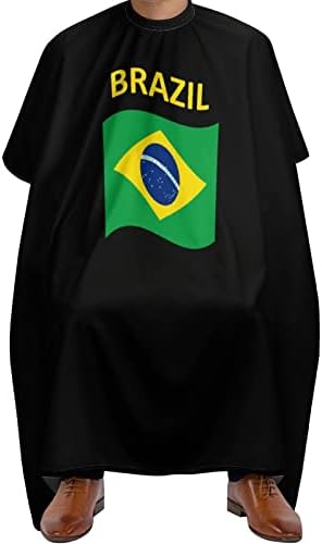 דגל של ספר ברזיל שיער חיתוך קייפ תספורת אטומה למים עם סגירה מתכווננת צמדת מספרת צביעה צביעה.