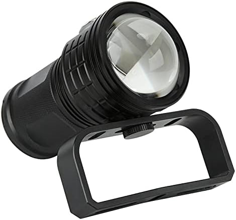 פנס צלילה, QX3 10800LM LED אטום מים פנס פנס קוב מתחת למים 80 מ 'צילום וידאו צלילה מילוי לפיד קל