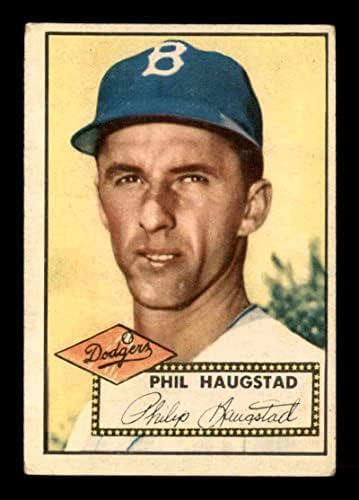 198 פיל האוגסטאד - 1952 כרטיסי בייסבול Topp