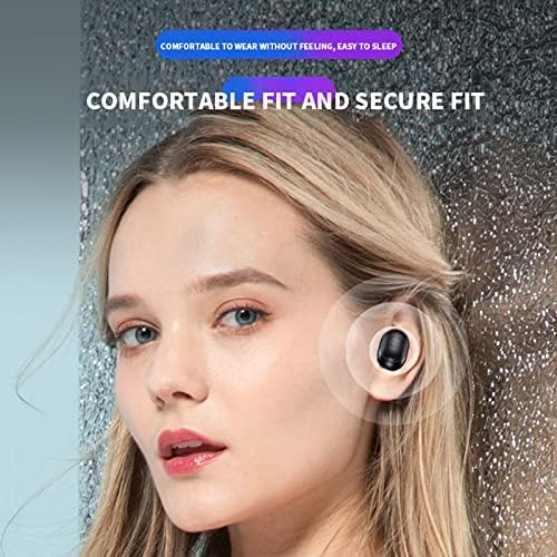 ניצני אוזניים אלחוטיות של קנקו לאוזניים קטנות, מיקרופון מובנה, אוזניות Bluetooth אטומות למים, צליל פרימיום